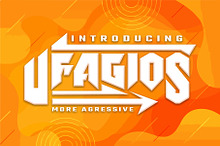 Ufagios - Aggressive Font