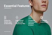 QUE - Fashion & Retail Social Media, a Social Media Template by NordWood (Thumbnail 3 of 8)