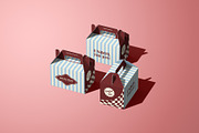 Takeaway Gable Box Packaging Mockup, a Packaging Mockup by Sheikhadesign (Thumbnail 7 of 11)