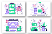 10 Narcologist Vector Illustration, a Healthcare Illustration by denayunebgt (Thumbnail 2 of 4)