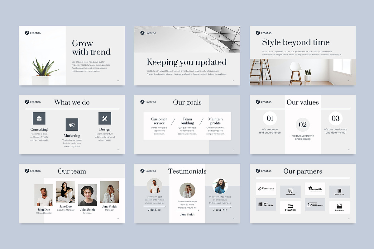 Presentation Simple Minimal, a Presentation Template by TemplatesNow! (Photo 8 of 14)