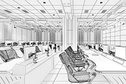 TV Studio Control Room 1, an Architecture 3D Model by akerStudio (Thumbnail 17 of 42)