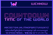 Frequency font, a Font by weknow (Thumbnail 4 of 5)