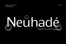 Neuhade - Modern Logo Font