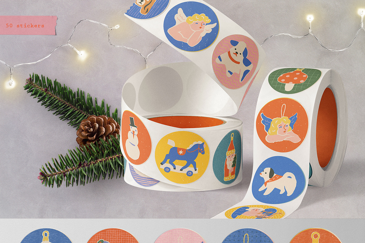 Magic Christmas, a Seasonal Illustration by Nicetoseeya (Photo 3 of 8)