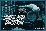 Thrashlane Bold Street Brush Font, a Font by Ronny Studio (Thumbnail 8 of 9)