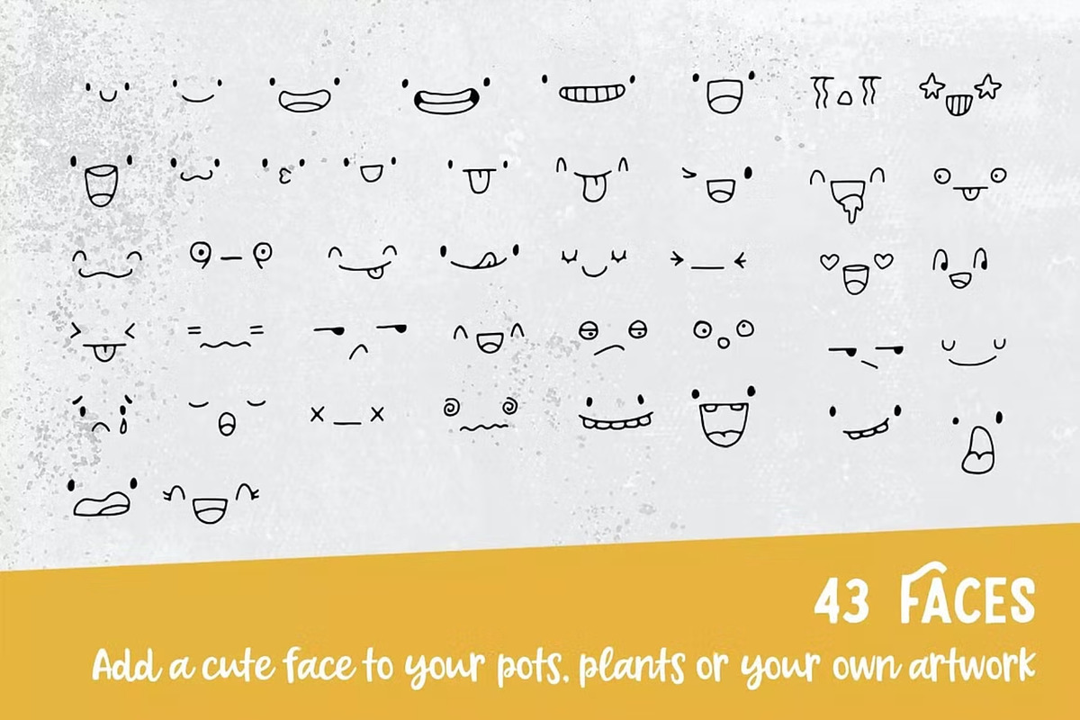 Procreate Plants & Pots Stamp Set, a Brush Add-On by GearShift (Photo 9 of 10)