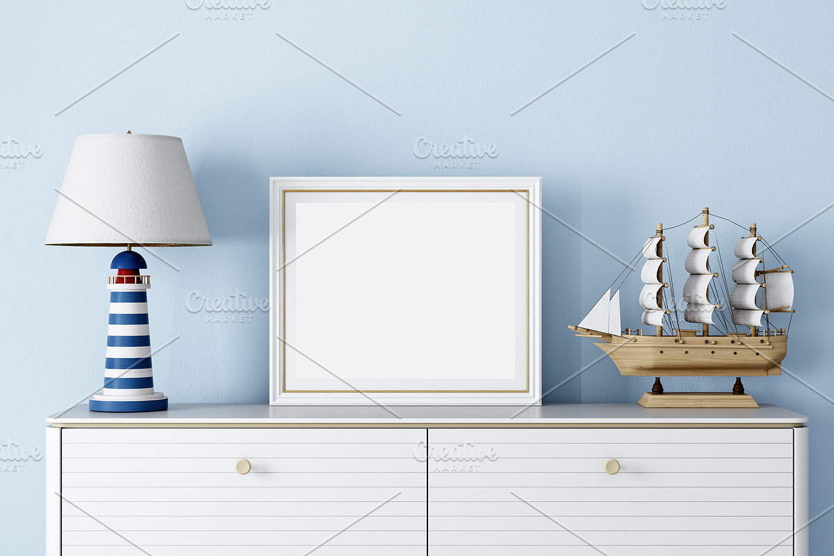 Frame Mockup Bundle Kids - 14, a Print Template by Mockup Shop (Photo 15 of 21)