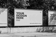 Street Billboard Advertising Mockup, an Advertising Mockup by graphypix (Thumbnail 3 of 4)