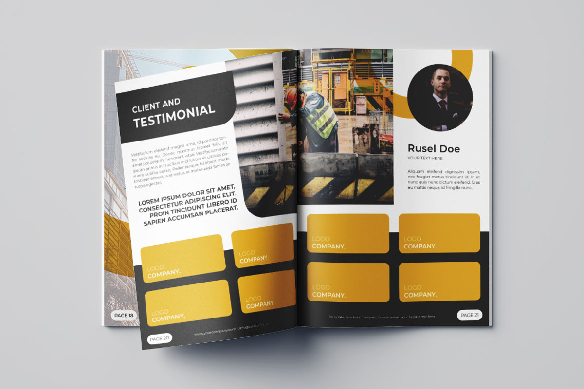 Construction Brochure Vol.4, a Brochure Template by Bewalrus Studio (Photo 12 of 13)