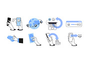 People and finance, a Finance Illustration by PureSolution (Thumbnail 3 of 6)