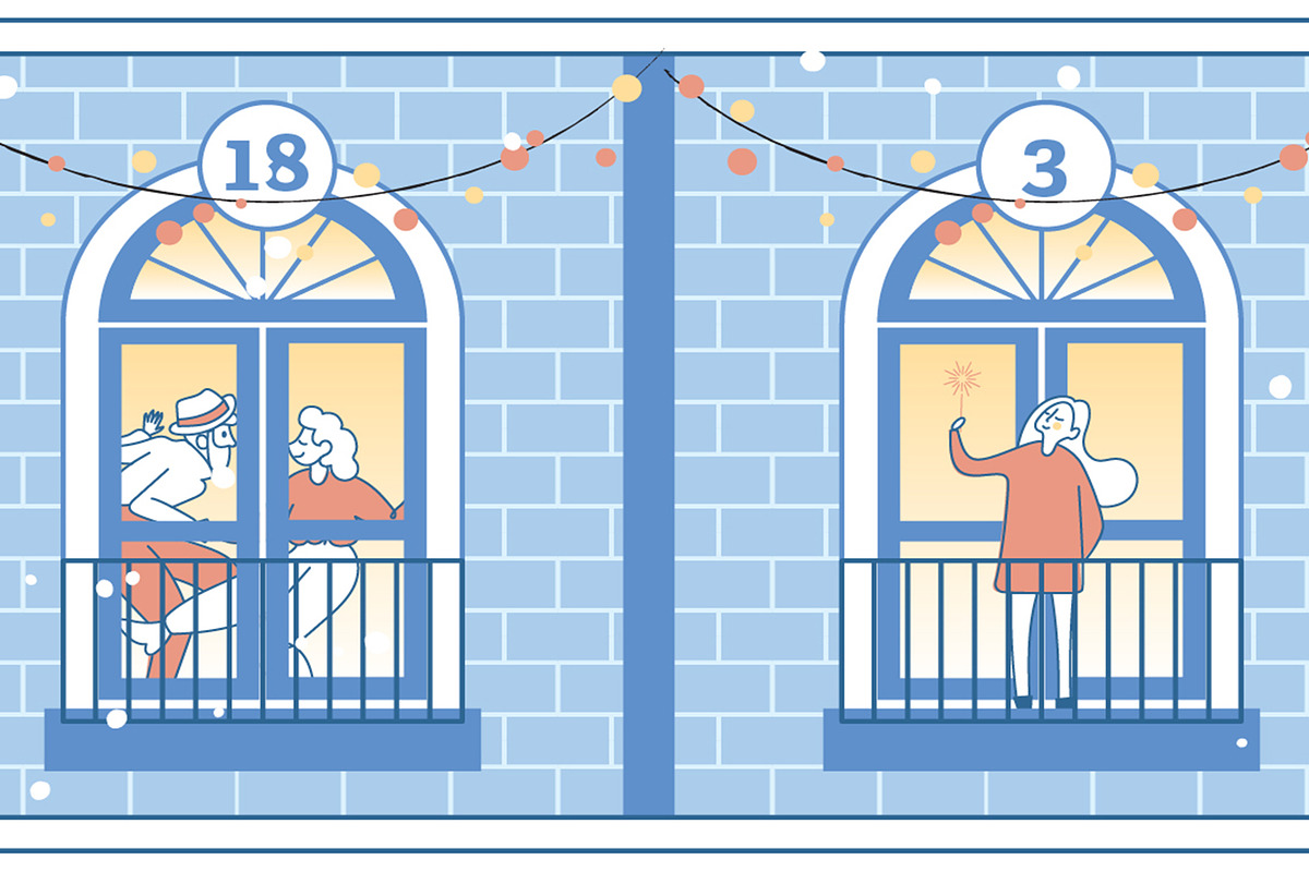 Christmas Advent Calendar Design, a Poster Template by BrandPacks (Photo 3 of 5)