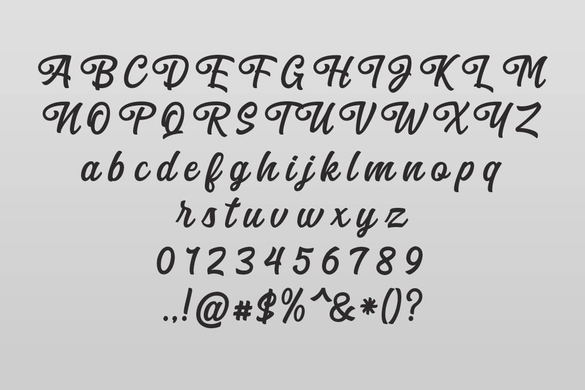 Anghones - Script Font, a Script Font by Maculinc Type (Photo 9 of 9)