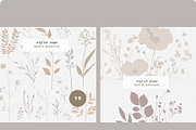 Neutral Botanical Backgrounds, a Background Graphic by Anna Sokol (Thumbnail 4 of 10)