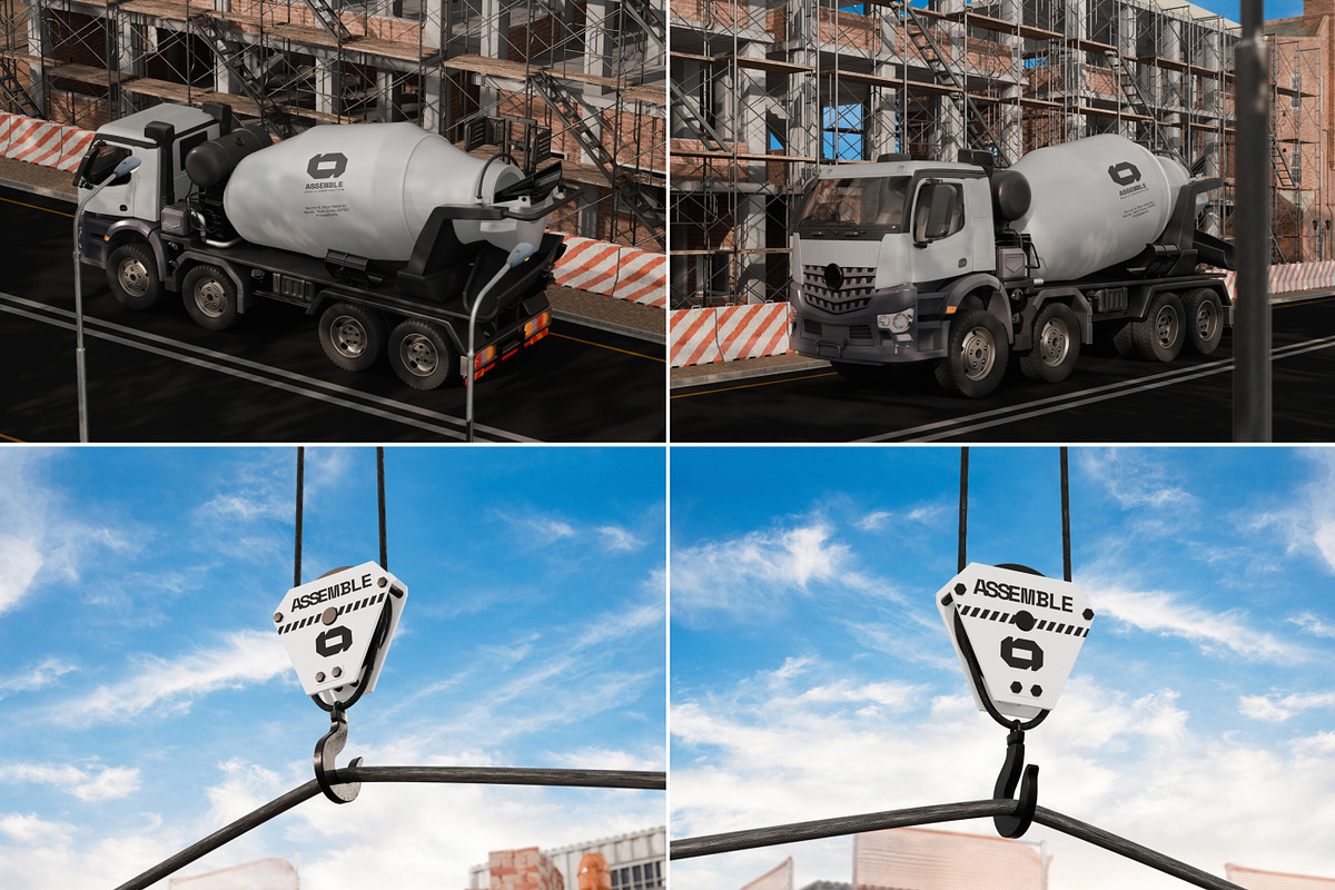 30 Construction & Industrial Mockup, an Advertising Mockup by Vitora Mockup (Photo 5 of 10)