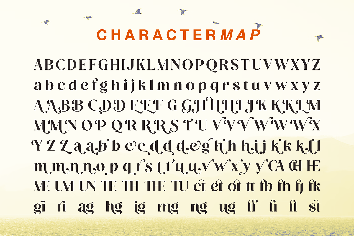 Lost Sarafin Display stylish font, a Serif Font by Vampstudio (Photo 12 of 13)