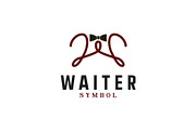 Waiter Logo, a Branding & Logo Template by Atlantis X Nurman Arbai (Thumbnail 1 of 2)