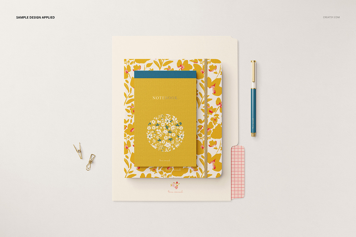 Stationery Set Mockup Bundle, a Books & Magazine Mockup by creatsy5 (Photo 5 of 16)