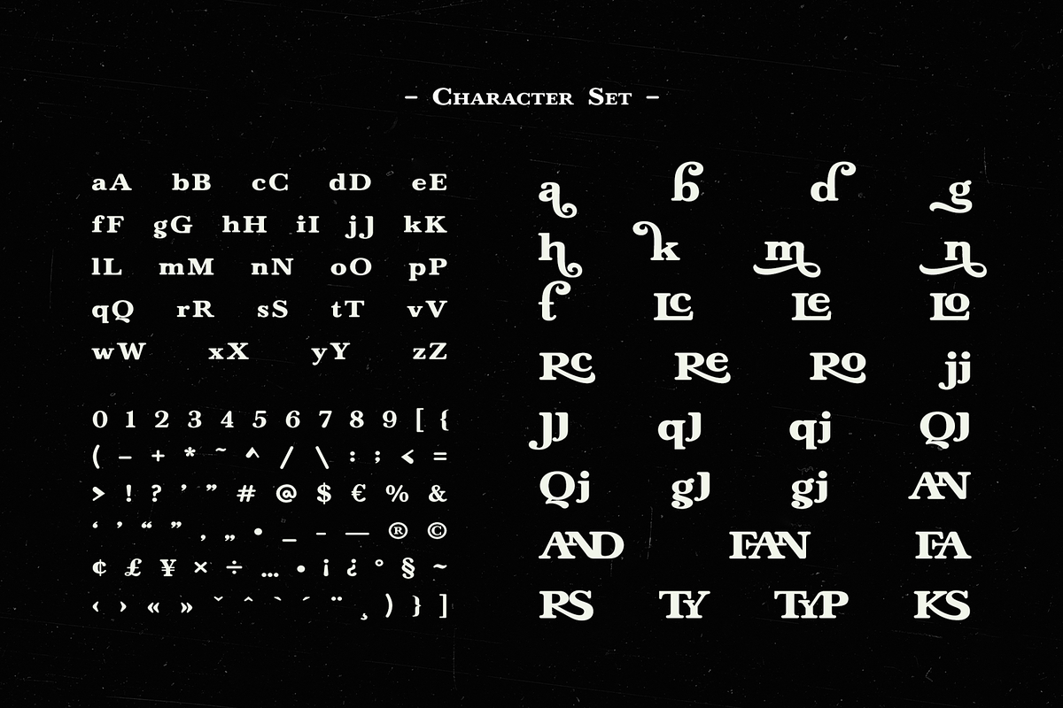 CF Switch Rhyme - Vintage Serif preview 2