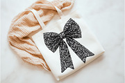 Coquette Black Sparkly Bow PNG, an Illustration by Watercolor design (Thumbnail 3 of 3)