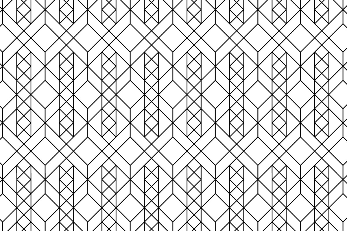 12 linear geometric patterns Part 1, a Pattern Graphic by softulka