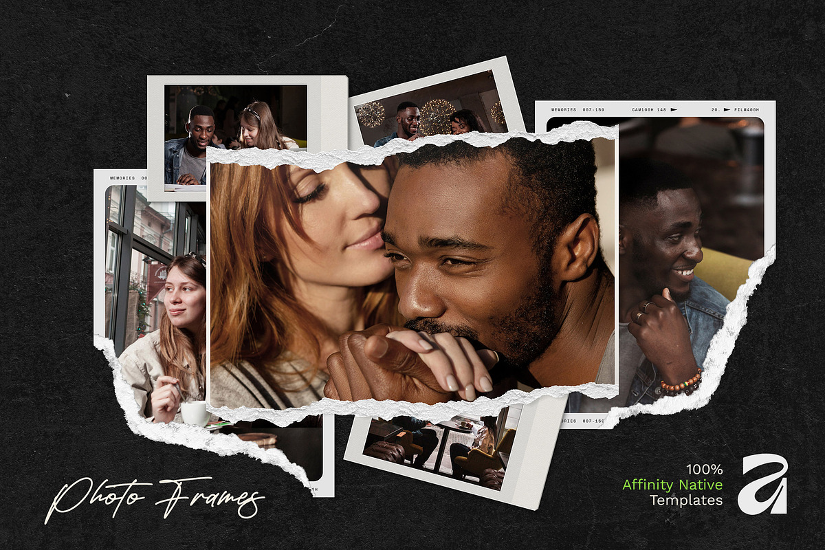 Photo Frames Affinity Templates Set, a Books & Magazine Mockup by Andrew Skoch Design (Photo 7 of 13)