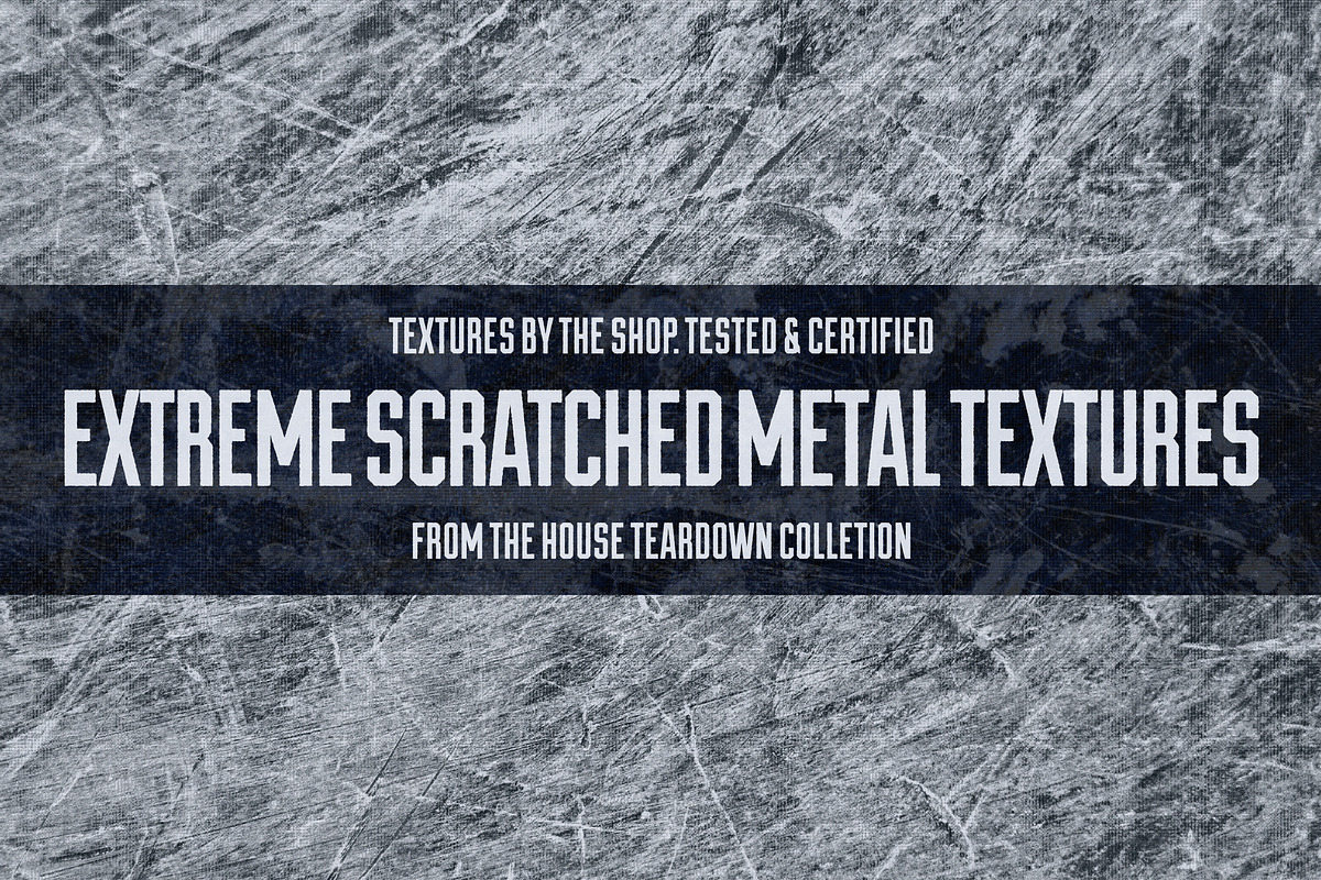 Extreme scratched metal textures, a Texture Graphic by The Shop (Photo 21 of 21)