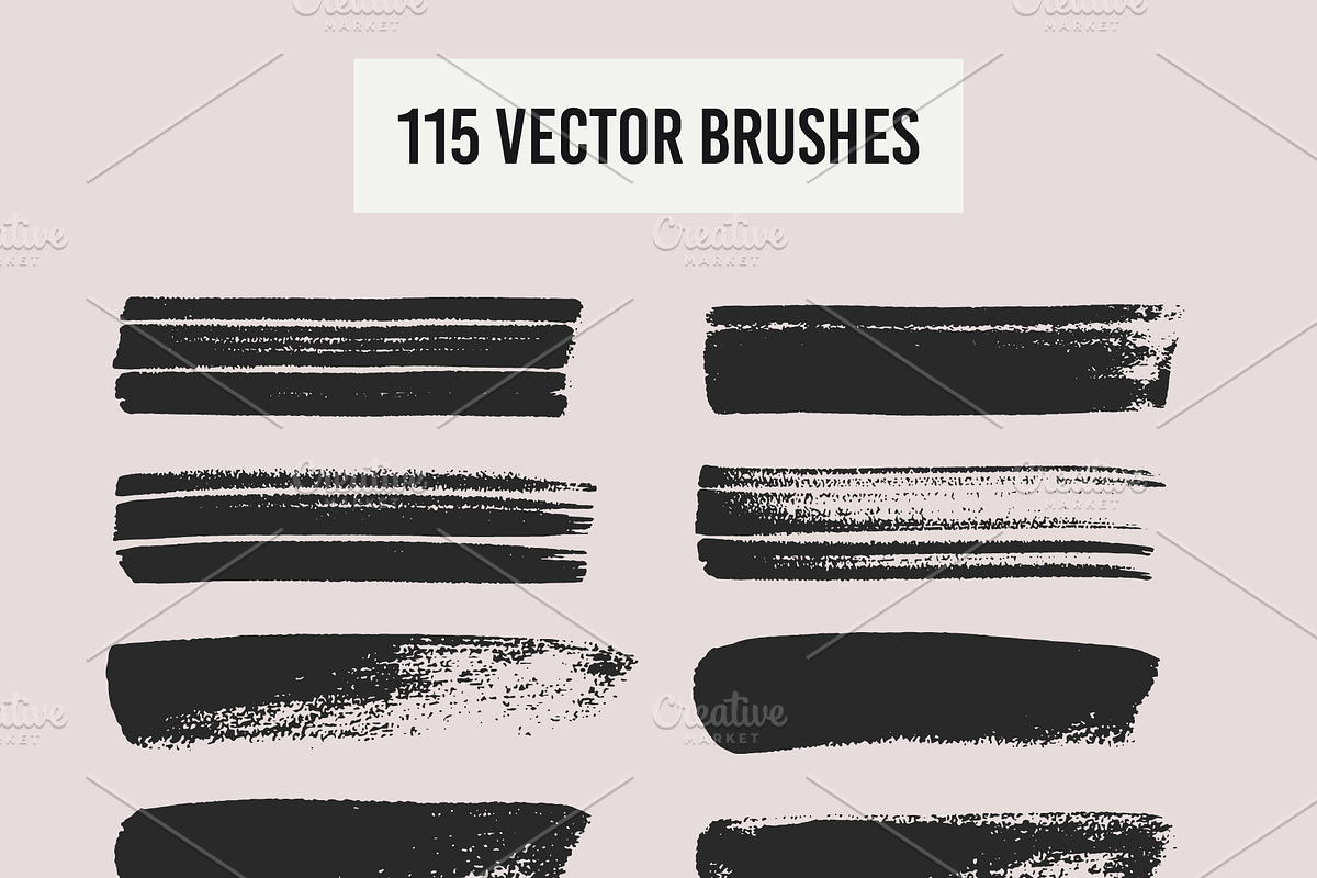 115 Vector Brushes preview 3