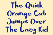 CS Bentley Drawn, a Sans Serif Font by Craft Supply Co. (Thumbnail 7 of 8)
