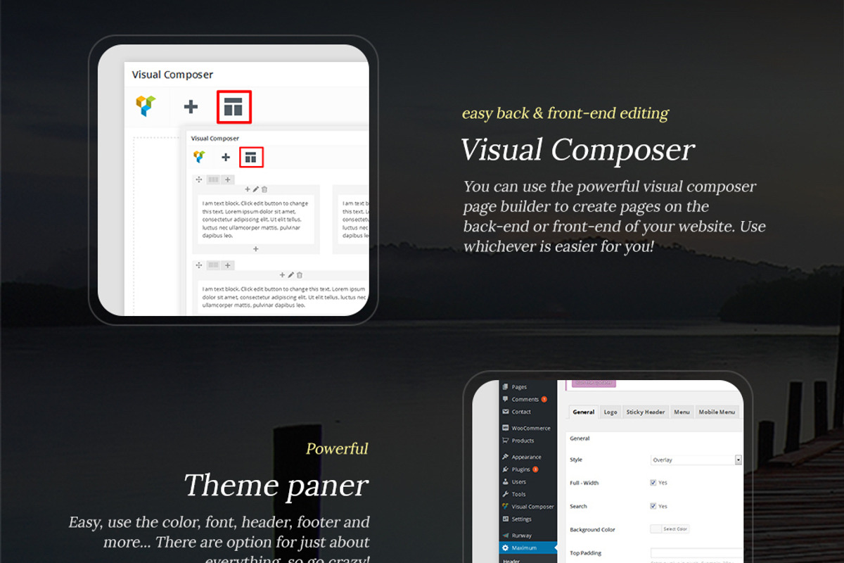 Max - Responsive Multi-Purpose Theme, a WordPress Template by MultipurposeThemes (Photo 4 of 7)