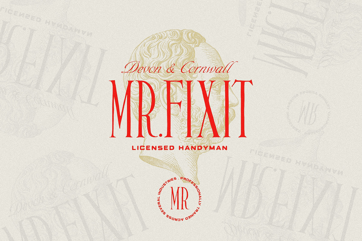 Merchande - Vintage Font Trio, a Font by Tom Chalky (Photo 5 of 11)