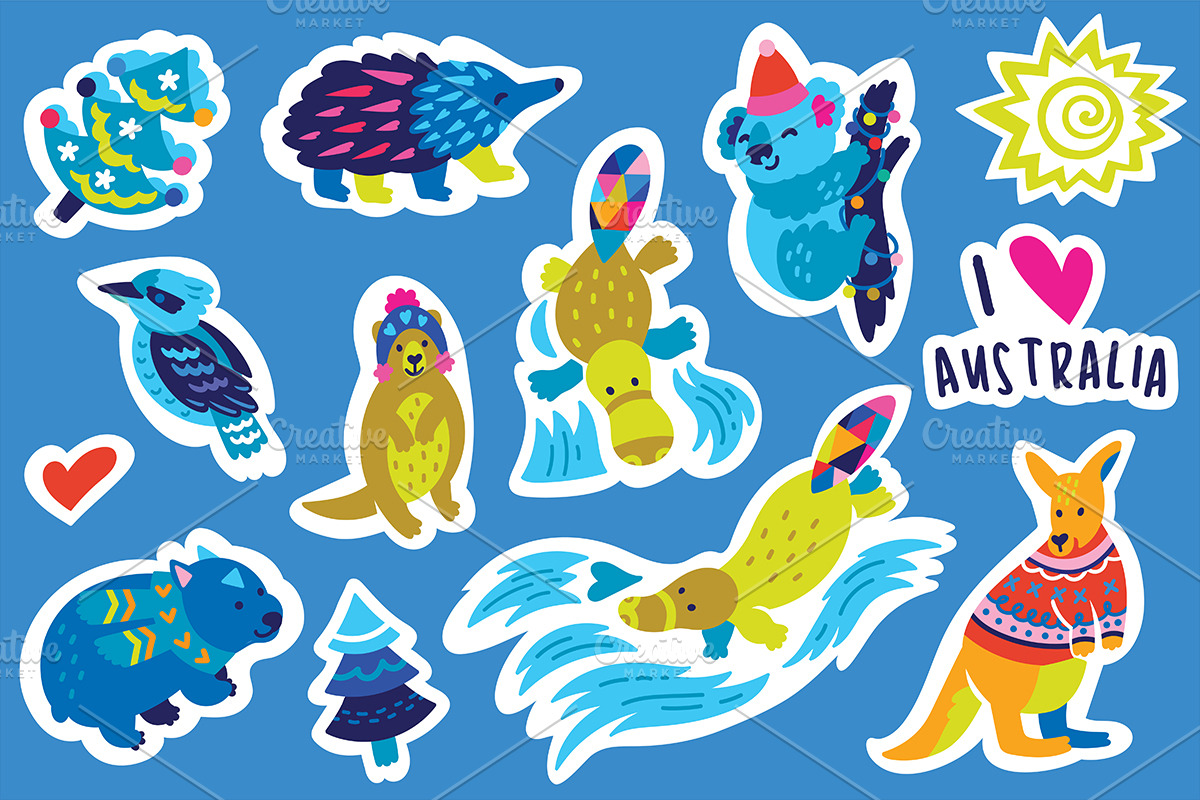 Big Sticker Bundle #1, an Animal Illustration by PenguinHouse (Photo 8 of 16)