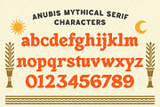 Anubis Mythical - Display Font, a Serif Font by Edignwn Type (Thumbnail 11 of 12)