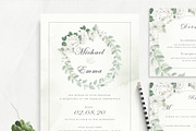 Wedding Invitation Suite, an Invitation Template by CreativeZoom (Thumbnail 1 of 3)