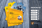 Construction Flyer Template, a Flyer Template by MRI STUDIO (Thumbnail 1 of 5)