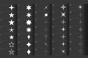 Stars & Sparkles Procreate Stamps, a Brush Add-On by aivos (Thumbnail 6 of 8)