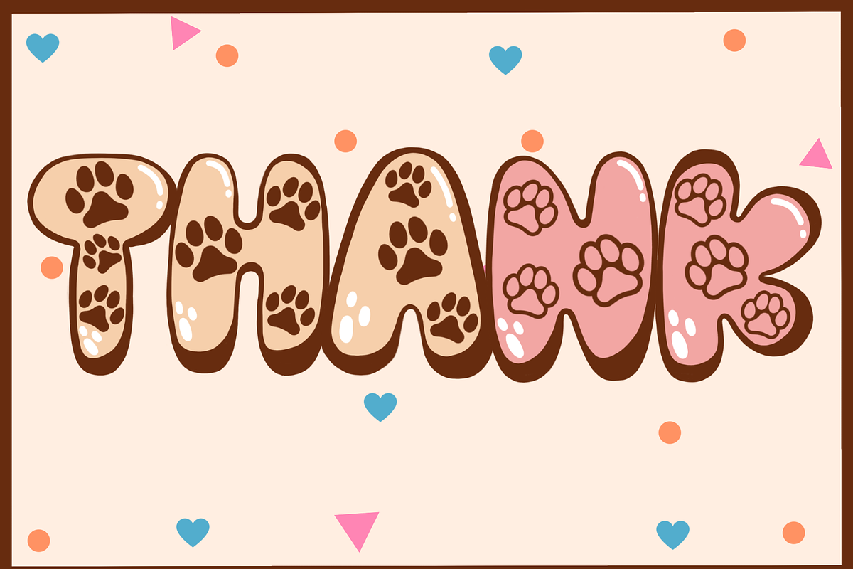 Cutie Pets-PNG fonts, a Symbol Font by It me digital art (Photo 5 of 7)
