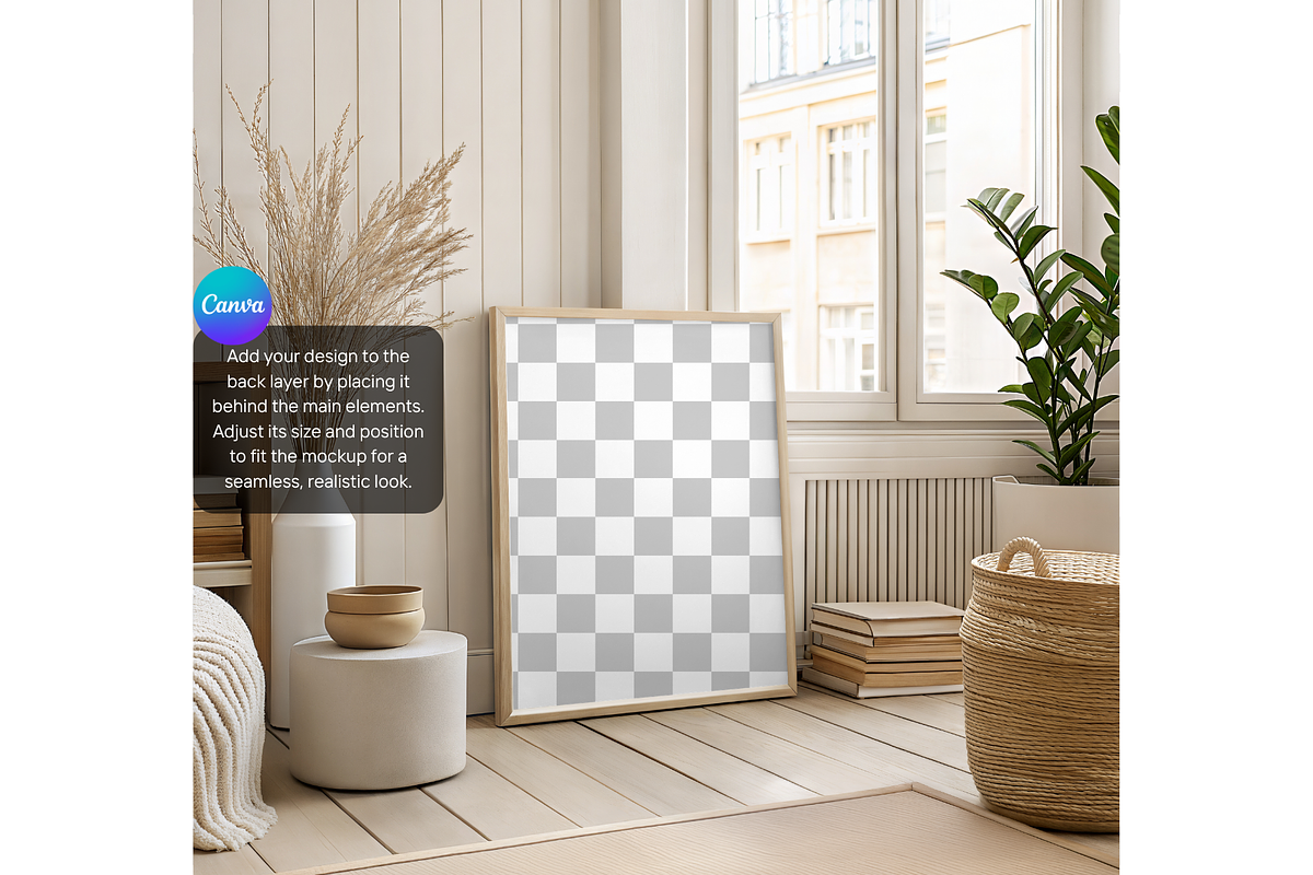 Natural Light Frame Mockup, a Product Mockup by MockupWizard (Photo 3 of 5)