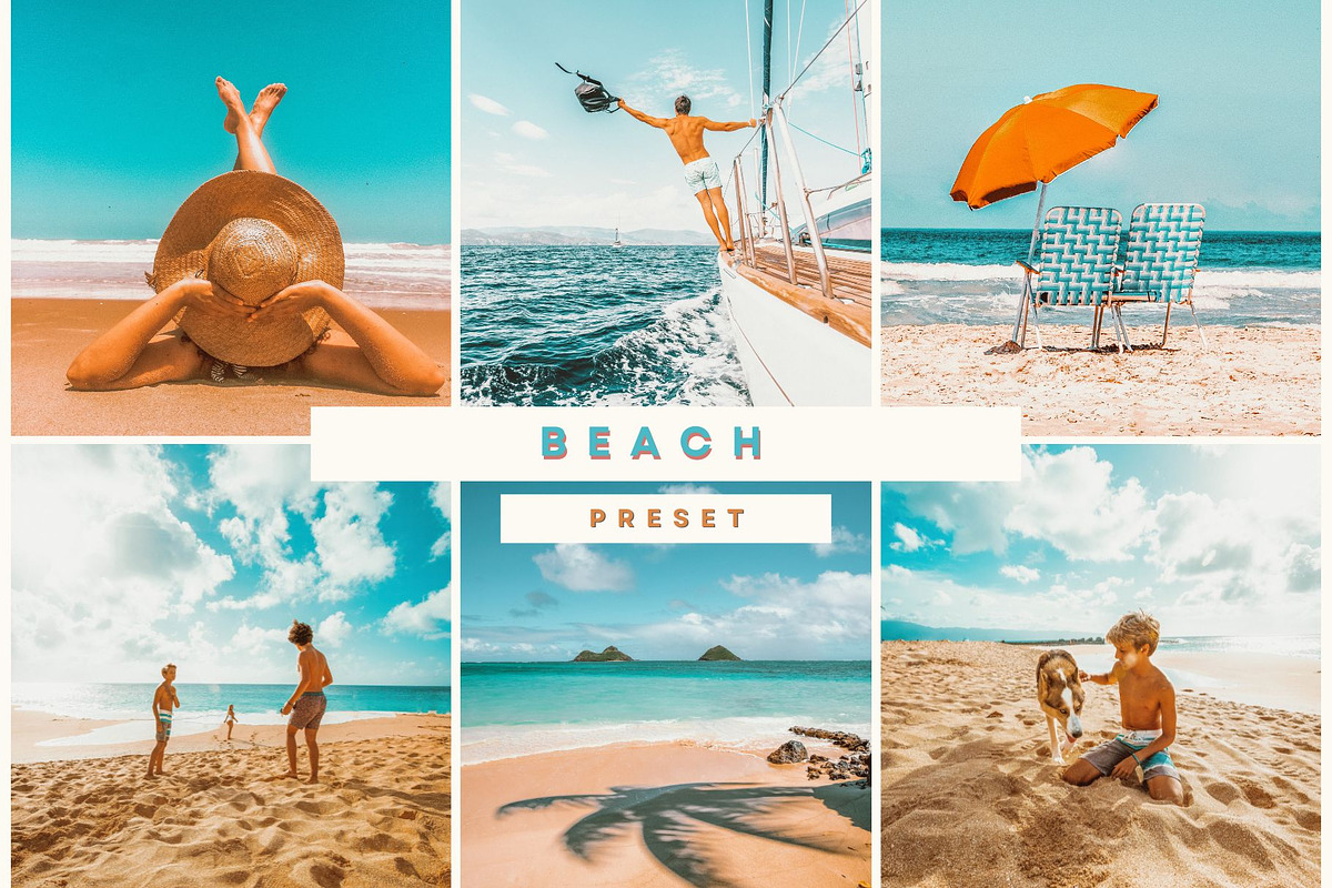 beach Lightroom Presets, an Action Add-On by almani (Photo 1 of 5)