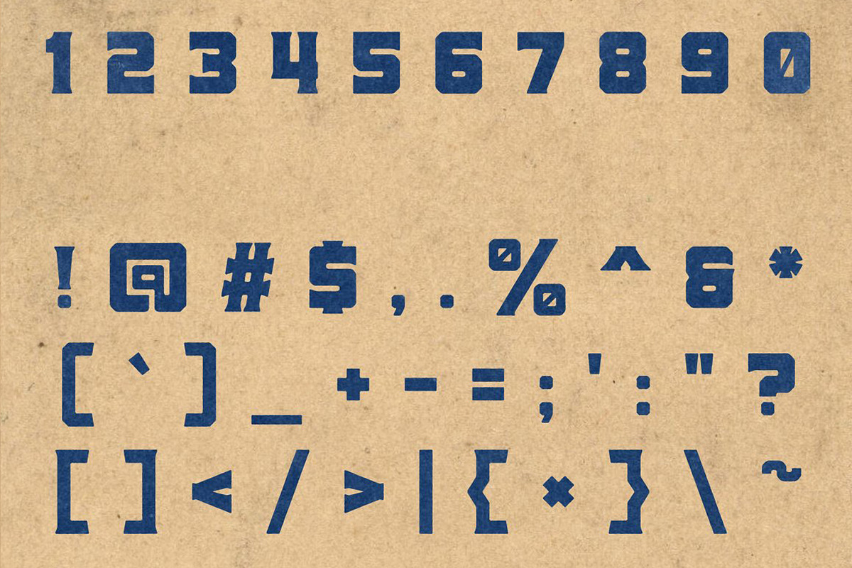 Molheim Typeface preview 3