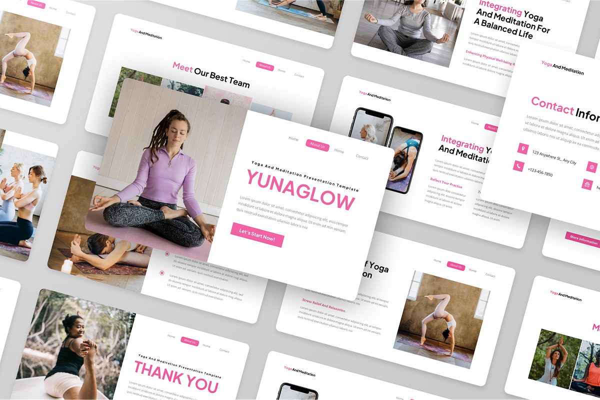 Yoga and Meditation Keynote, a Presentation Template by Annora Studio (Photo 5 of 5)