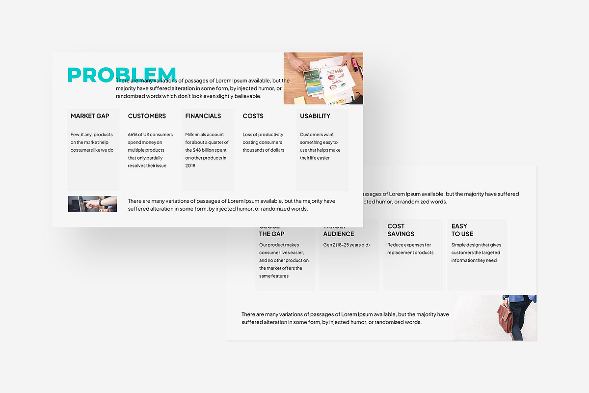 Pitch Deck Keynote Template, a Presentation Template by Gaize (Photo 2 of 10)