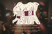 Cheers! Happy People Illustrations, a Person Illustration by Olly Kava (Thumbnail 2 of 10)