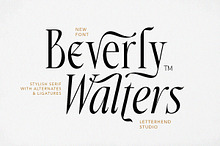 Beverly Walters Stylish Serif