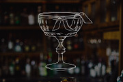 Cocktails Line Art + Procreate, a Food Illustration by Skliarova (Thumbnail 3 of 8)