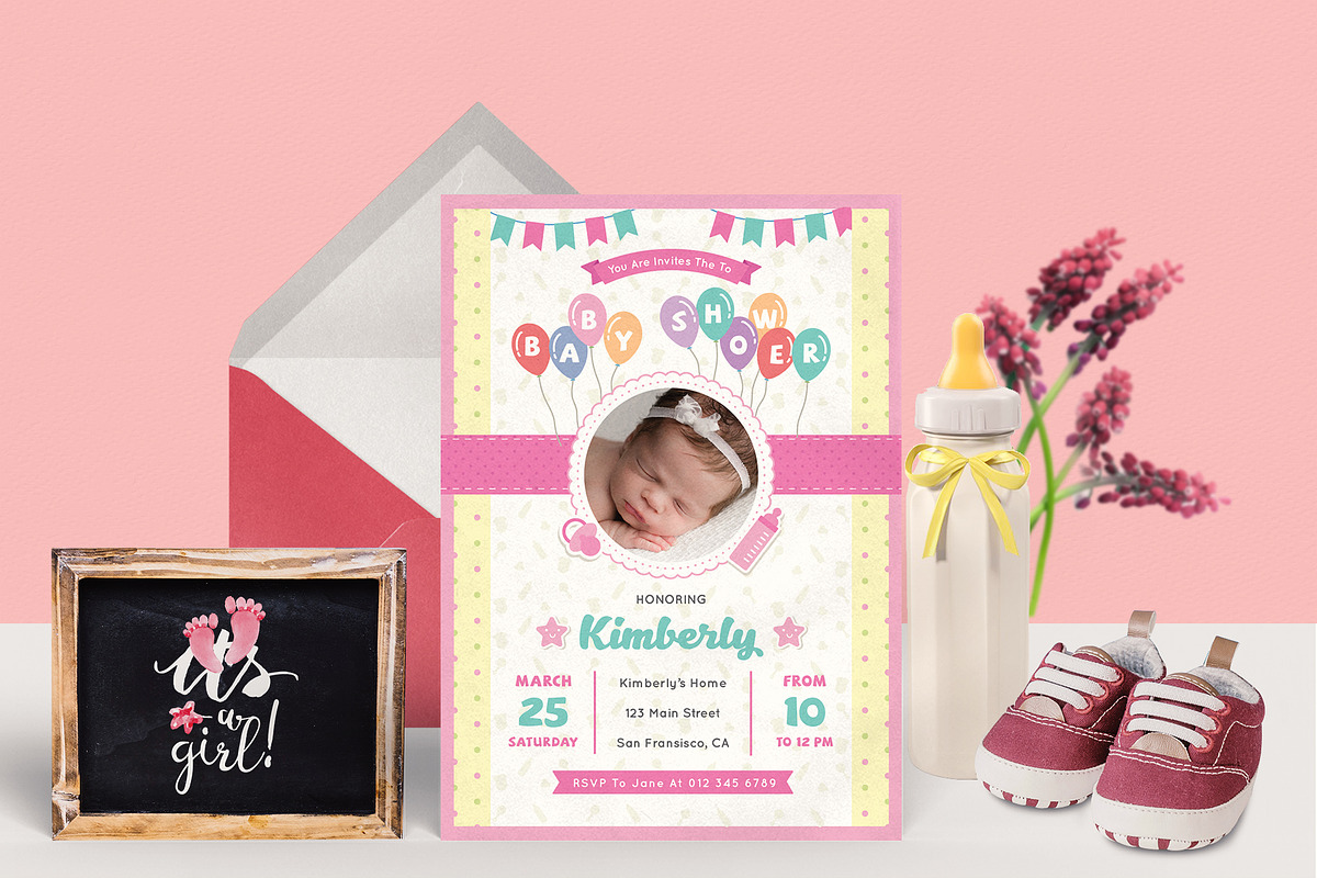 BABY SHOWER INVITATION, an Invitation Template by Totem Invitation House (Photo 5 of 6)