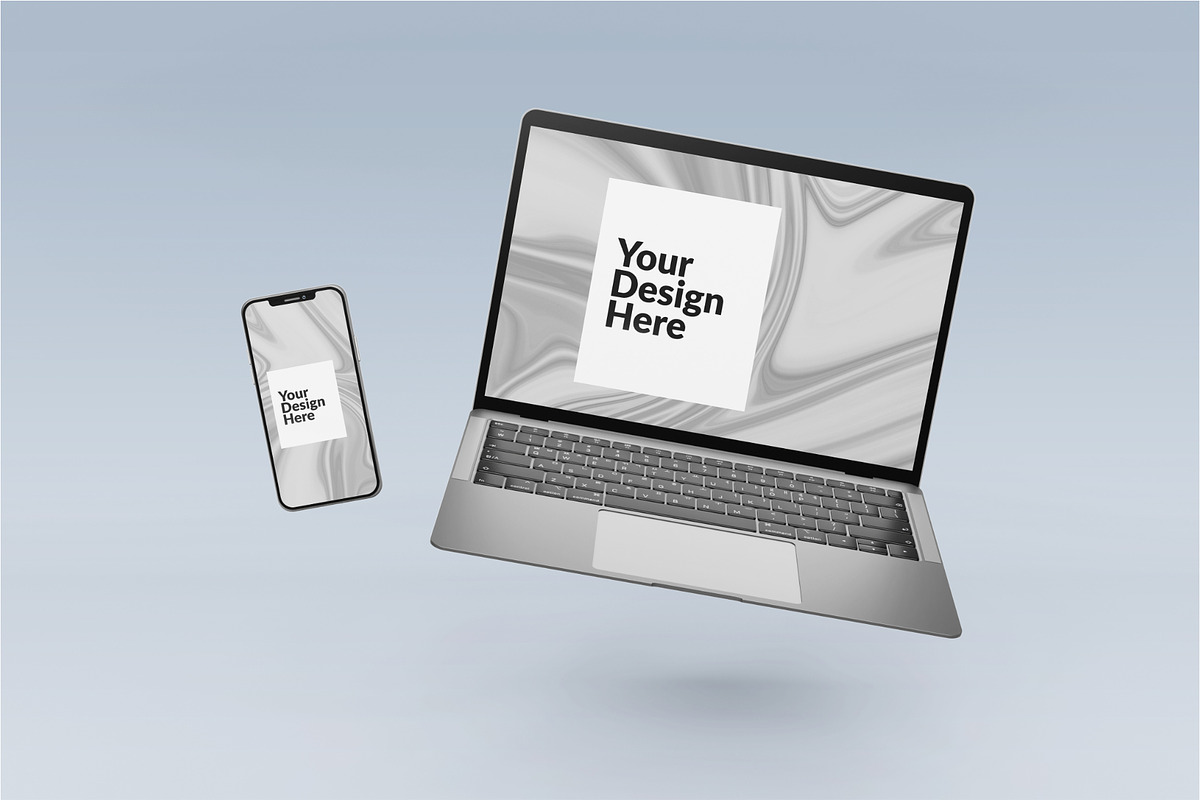 Digital Devices Screen Mockup Set, a Device Mockup by Runend (Photo 16 of 20)