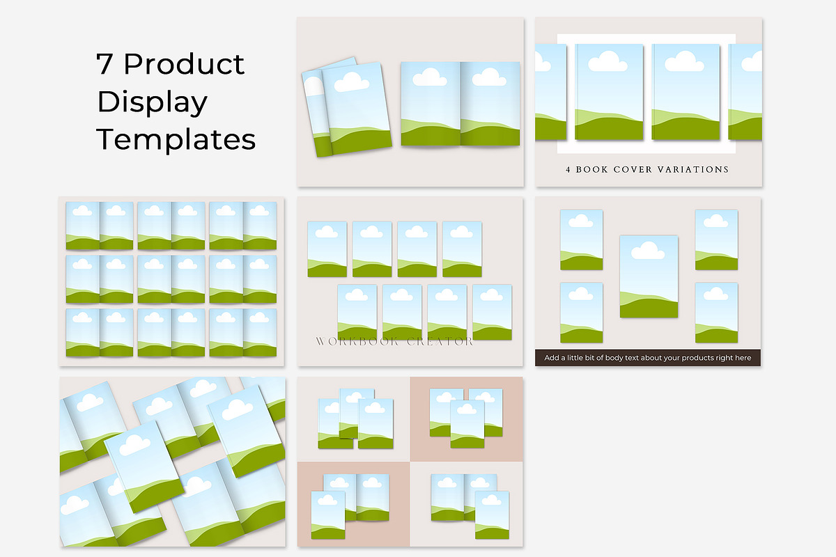 Magazine Mockup Listing Templates A4, a Books & Magazine Mockup by NoemieDesigns (Photo 4 of 8)
