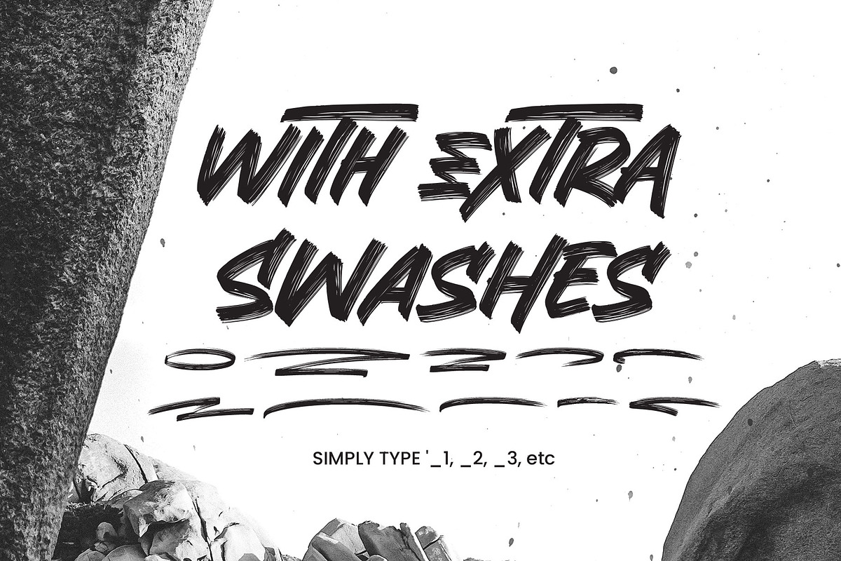 Granesta - Freestyle Brush, a Script Font by Arterfak Project (Photo 13 of 15)