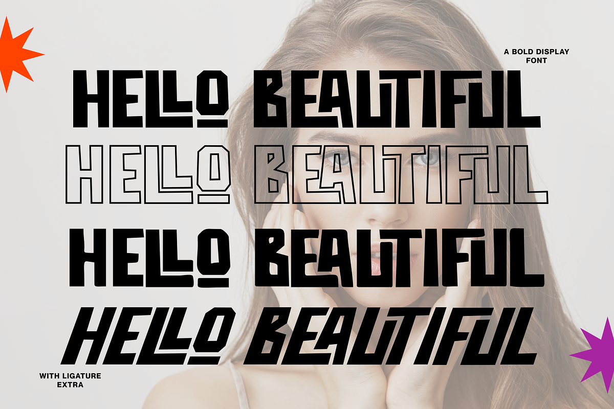 Throostle a Bold Display Font Family, a Sans Serif Font by Allouse Studio (Photo 7 of 10)